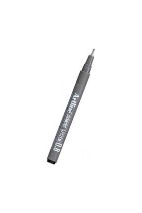 artline cizim kalemi siyah 005 uclu