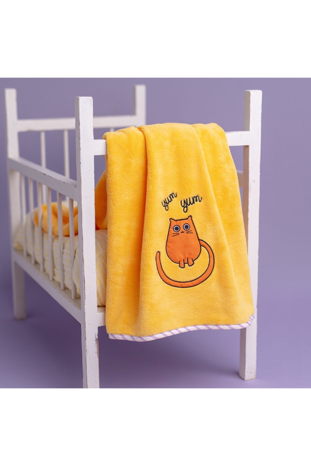 Milk & Moo-Chubby Cat Babydecke 7