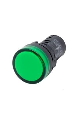 22mm Ledli Sinyal Lambası Yeşil 24v AD22-24V-Y