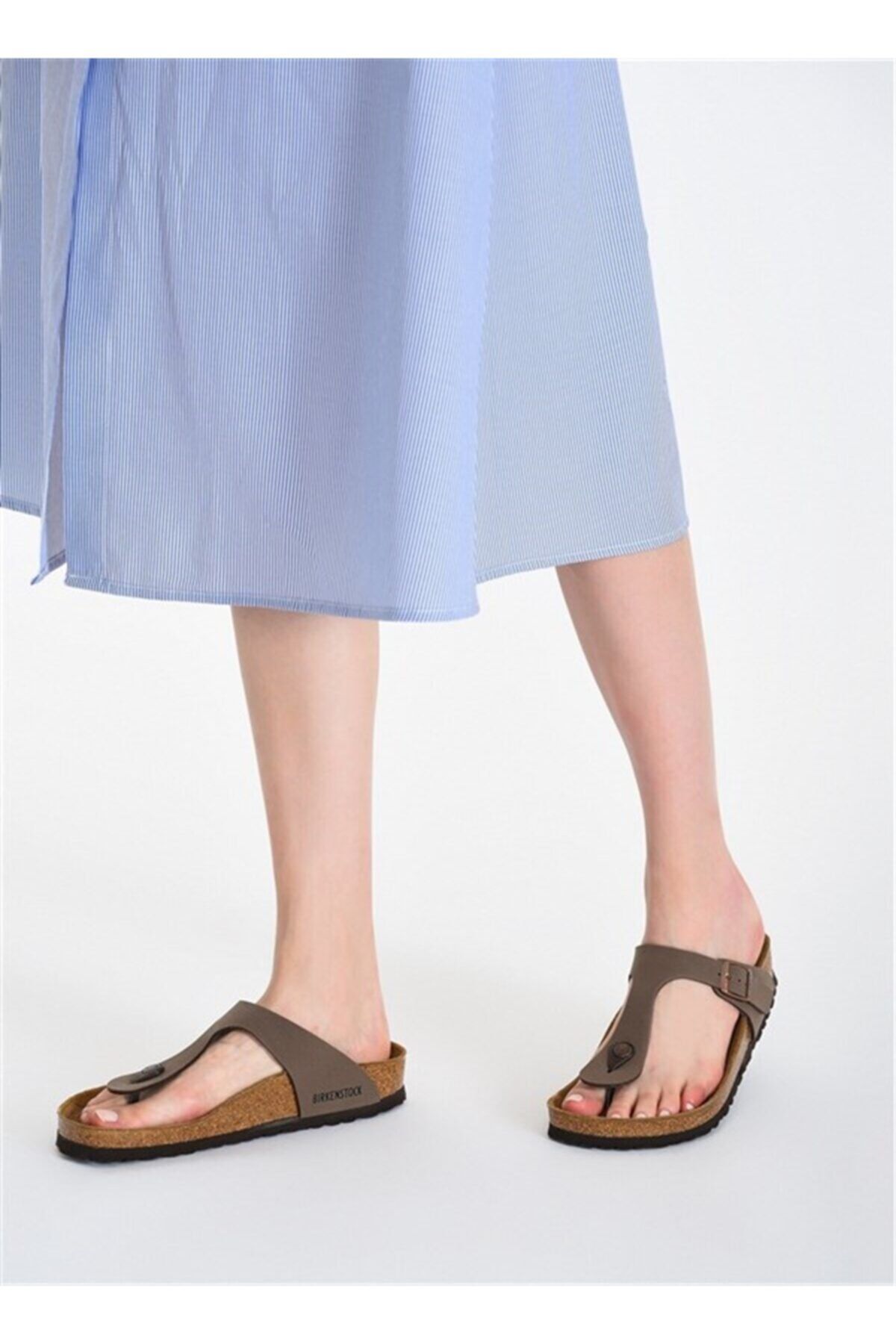 دمپایی گیزه موکا قهوه ای 43751 V5 Birkenstock