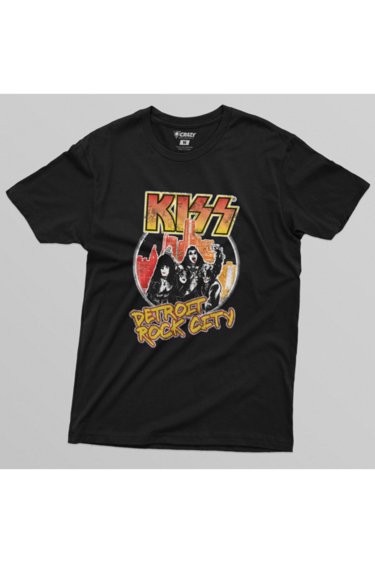 Crazy-Men's Kiss Detroit Rock City T-Shirt 4