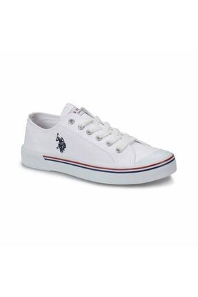 Penelope 1fx Kadın Beyaz Bez Spor Ayakkabı TXF84D697116135