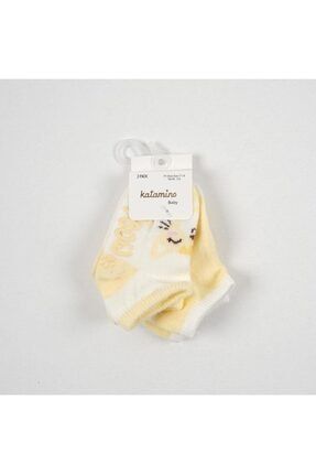 Yoko 2'li Abs'li Kız Bebek Patik Çorap K48004
