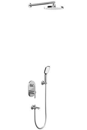Tenedos Ankastre Iki Yönlü Banyo Bataryası Seti-krom AS 2300