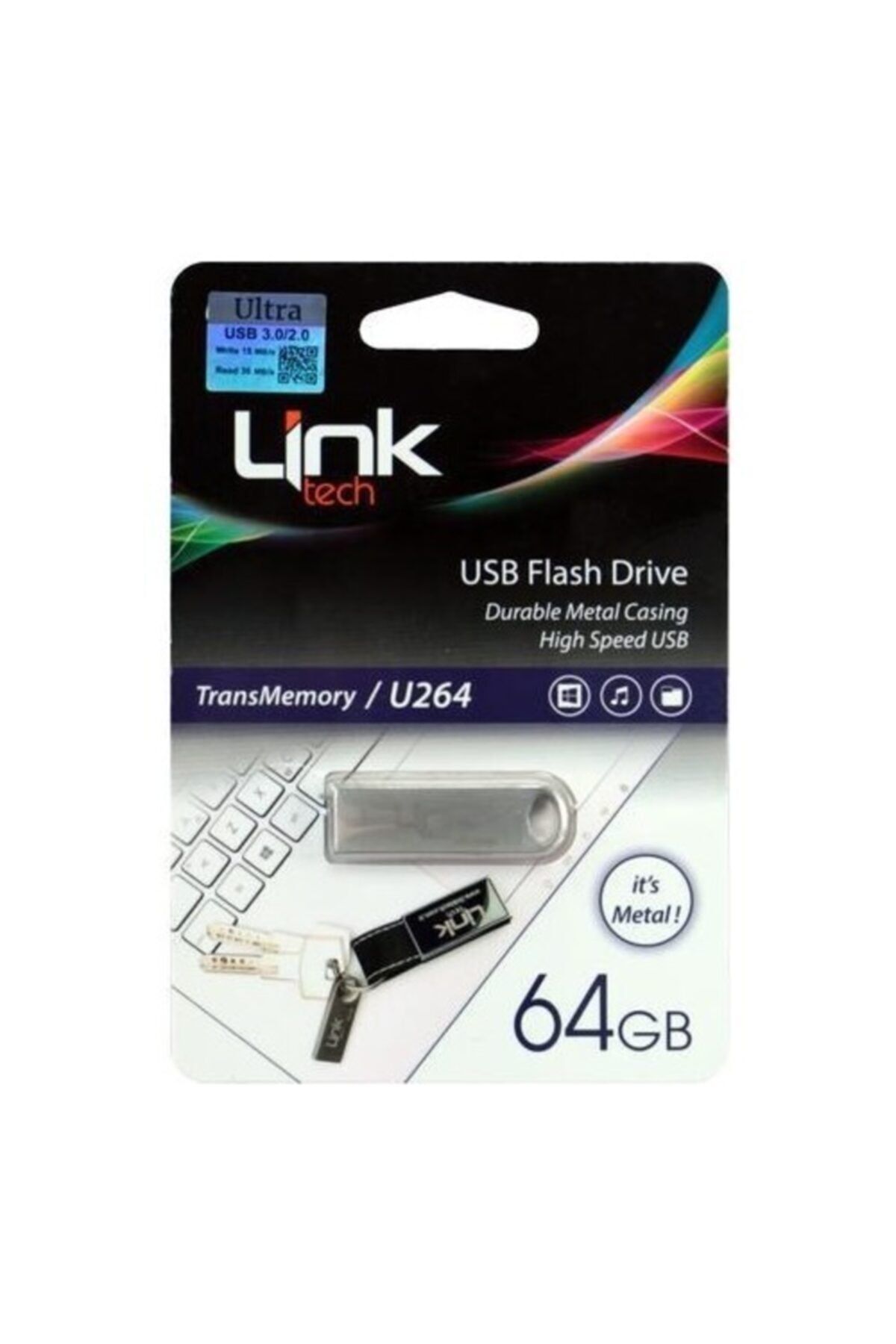 Linktech-Linktech 3.0 U264 Ultra 64gb Usb Flash Memory Linktech 2