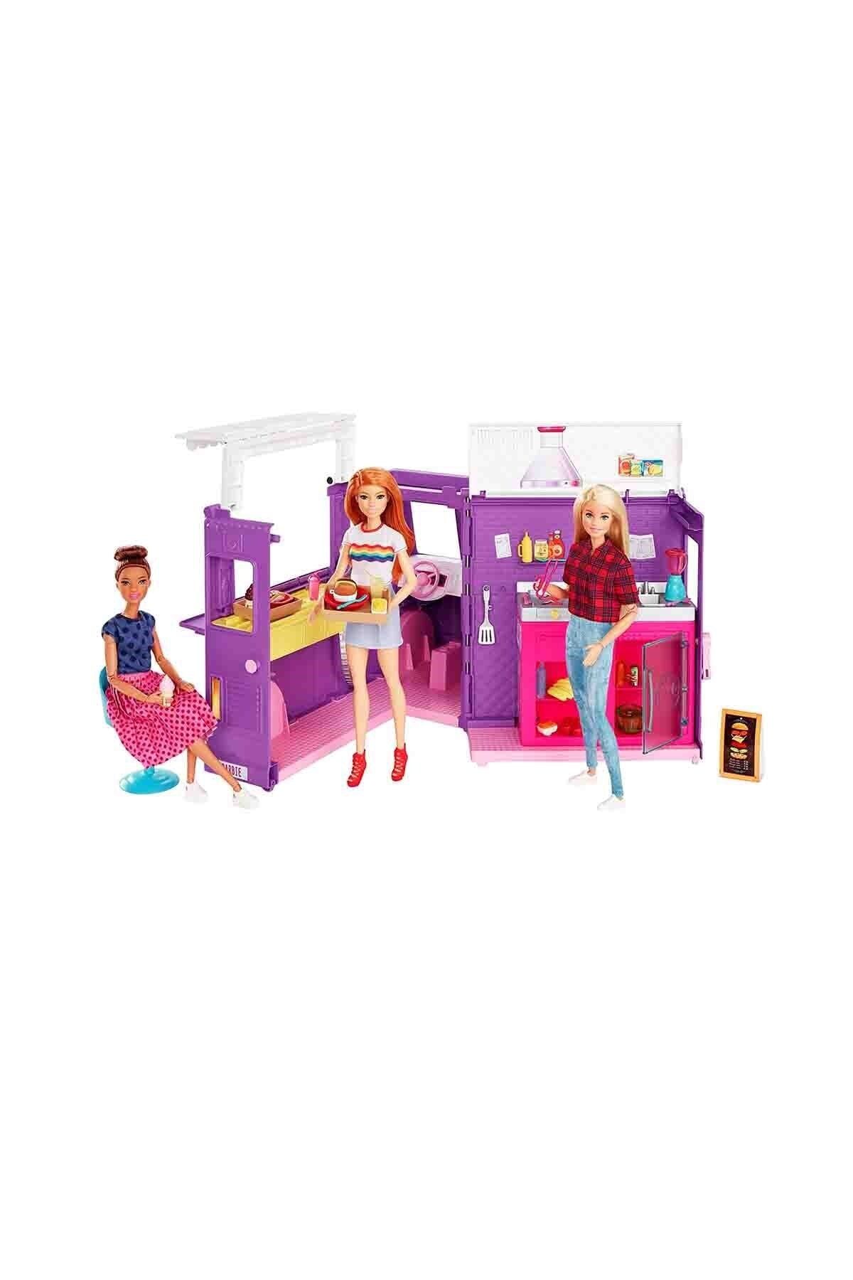 Barbie Yemek Arabas Oyun Seti Gmw07 Fiyat Yorumlar Trendyol