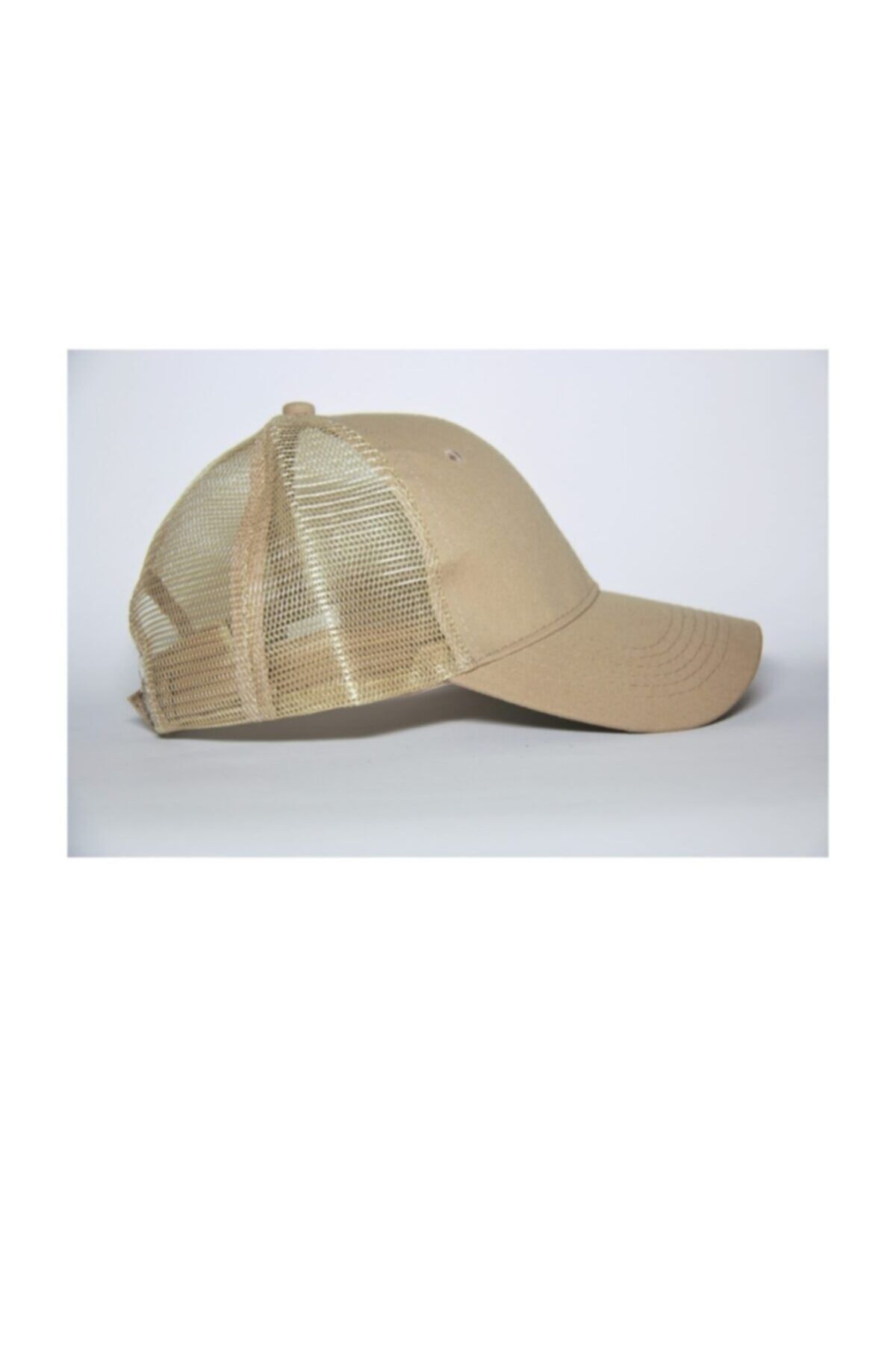 Elif Butik-YNS HAT Summer Knitted Mesh Solid Color Adjustable Back Hat Caps Mesh Summer Hat 2