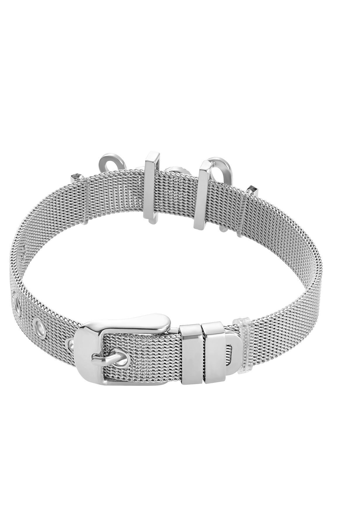 Heideman-Mesh Armkette Für Frauen Mesh Armband Hope Poliert Modisch 2