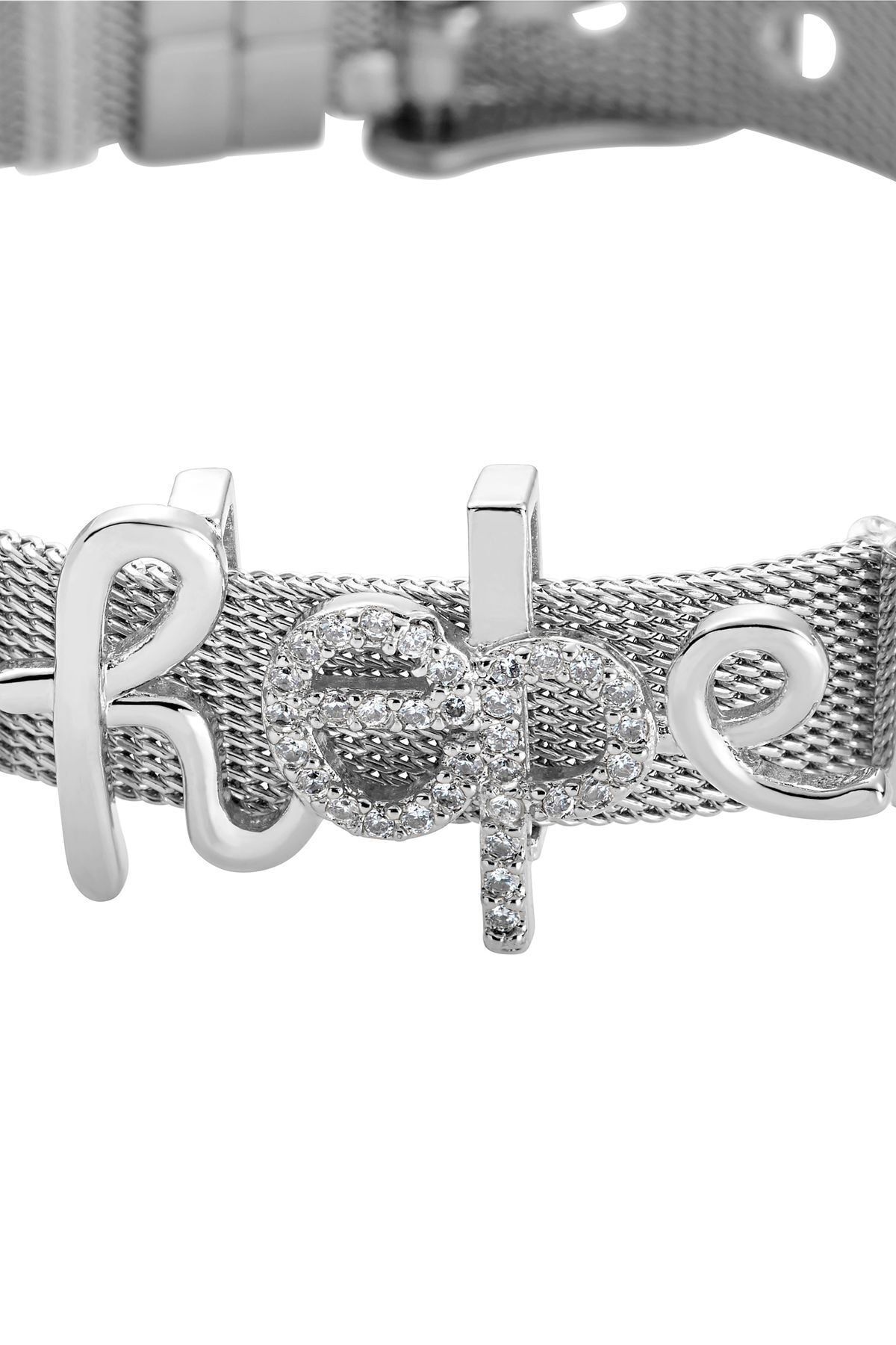 Heideman-Mesh Armkette Für Frauen Mesh Armband Hope Poliert Modisch 3