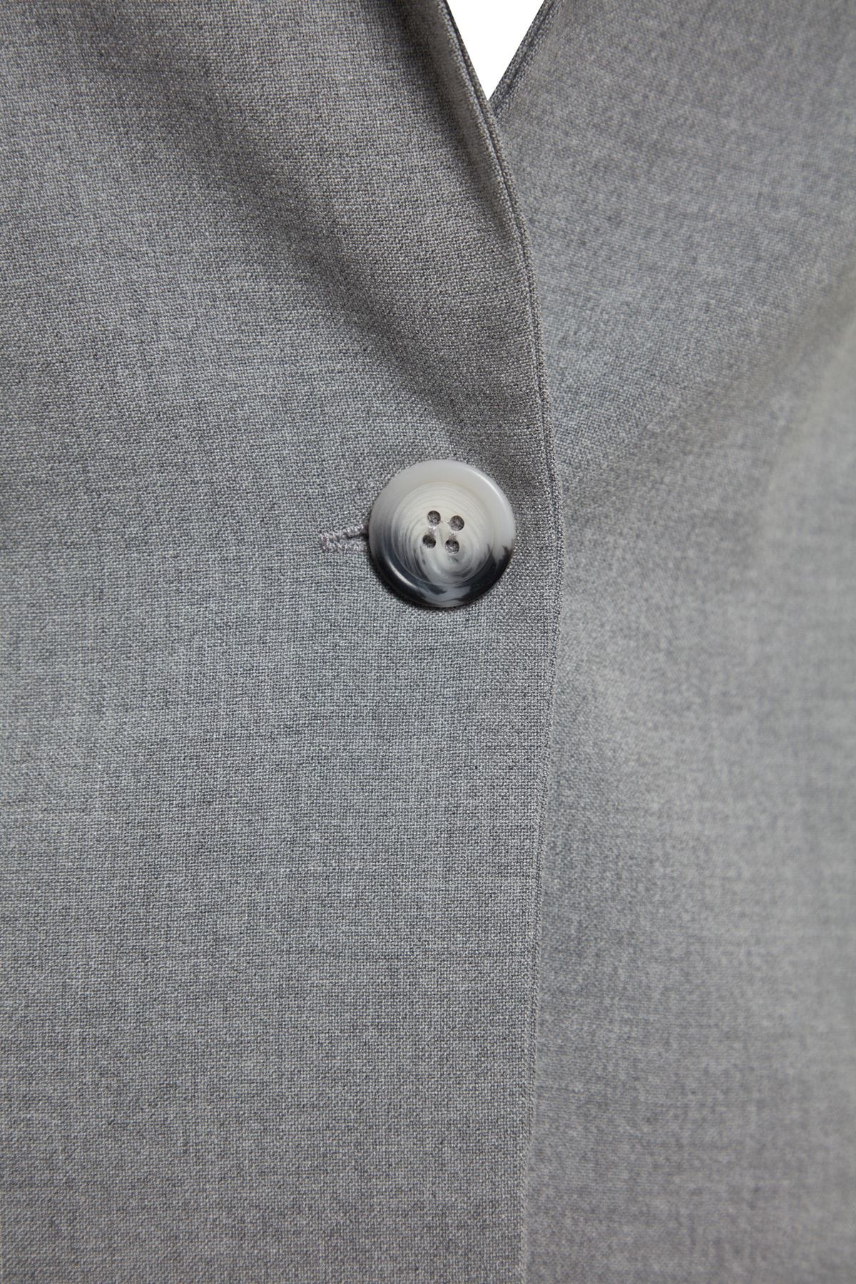 Trendyol Collection-Gray Premium Regular Lined Woven Blazer Jacket TWOAW24BC00033 7