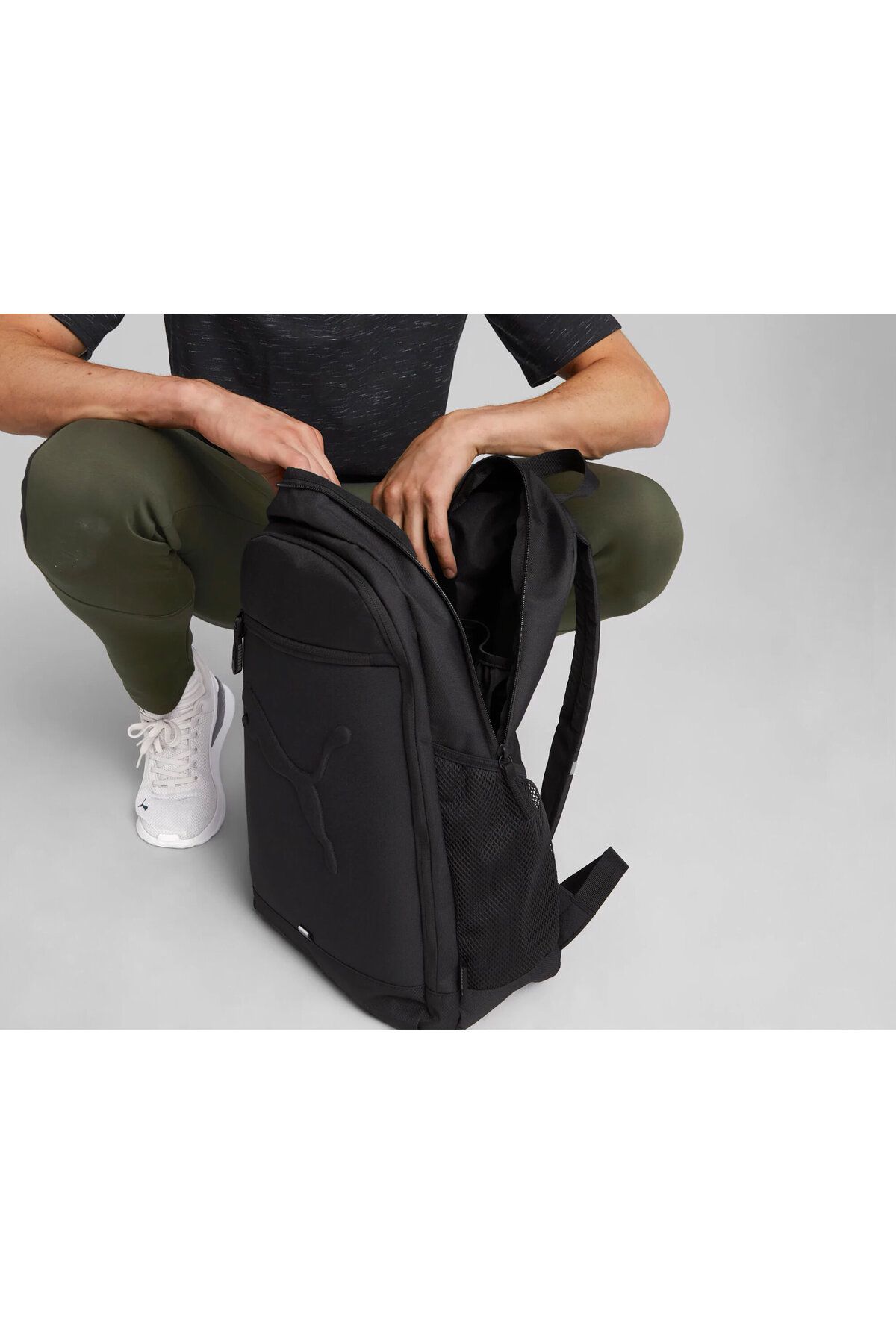 Puma buzz backpack black shop