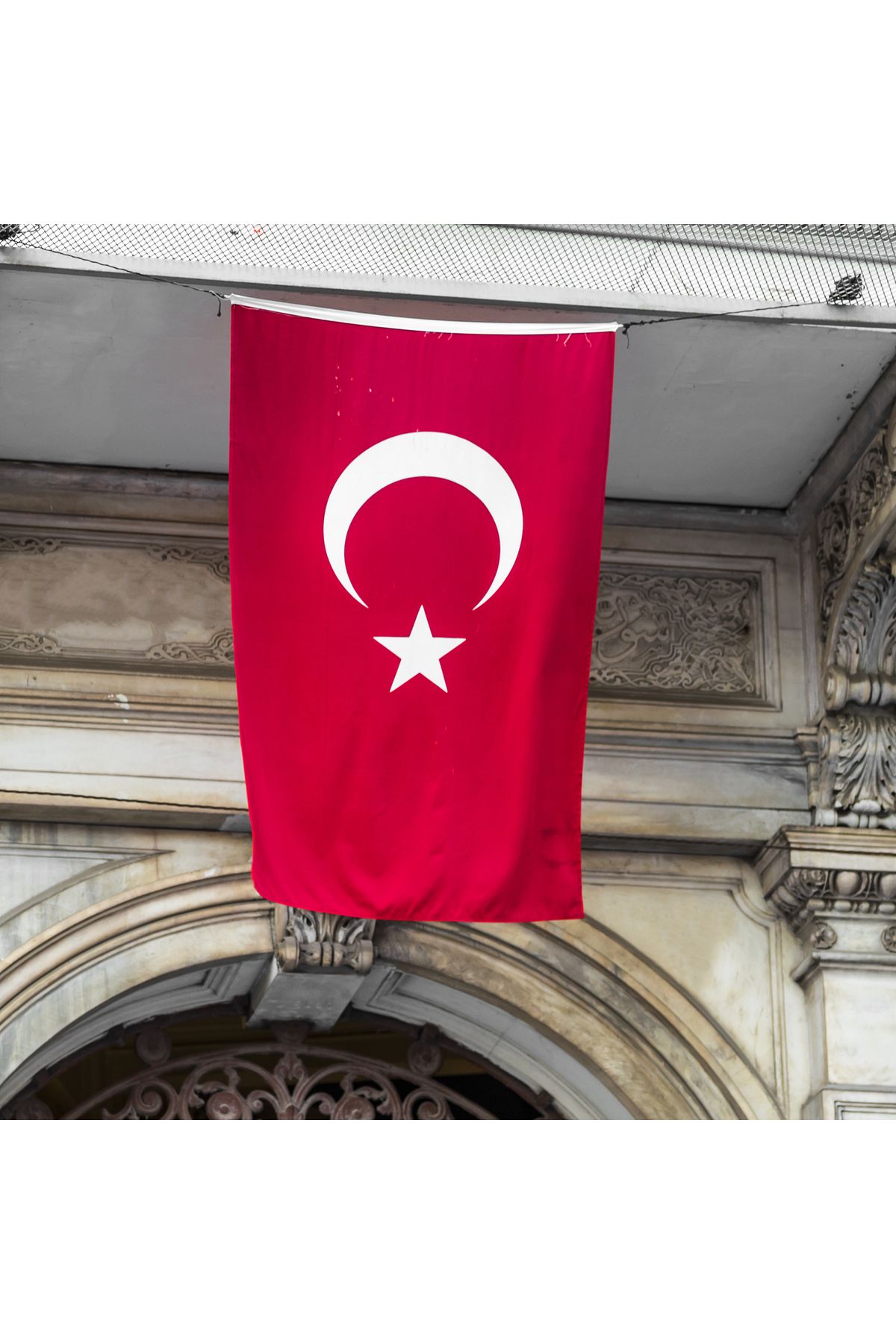 Türk Bayrağı 60x90 cm Ebatında Kaliteli Kumaş Türk Bayrağı Al Bayrak