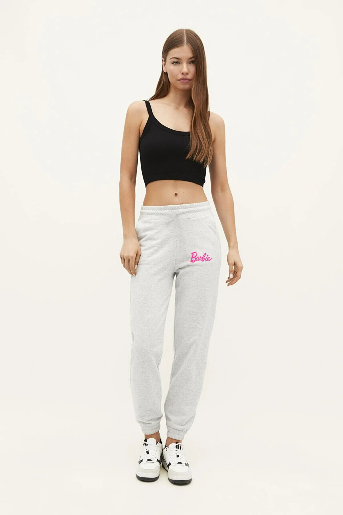 Sweatpants and store crop top set