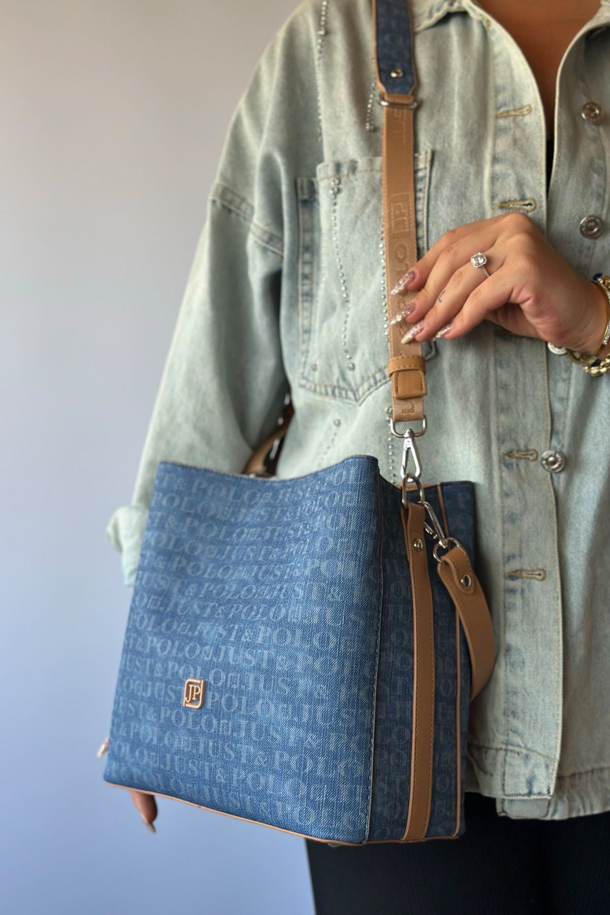 Thick strap handbag cheap
