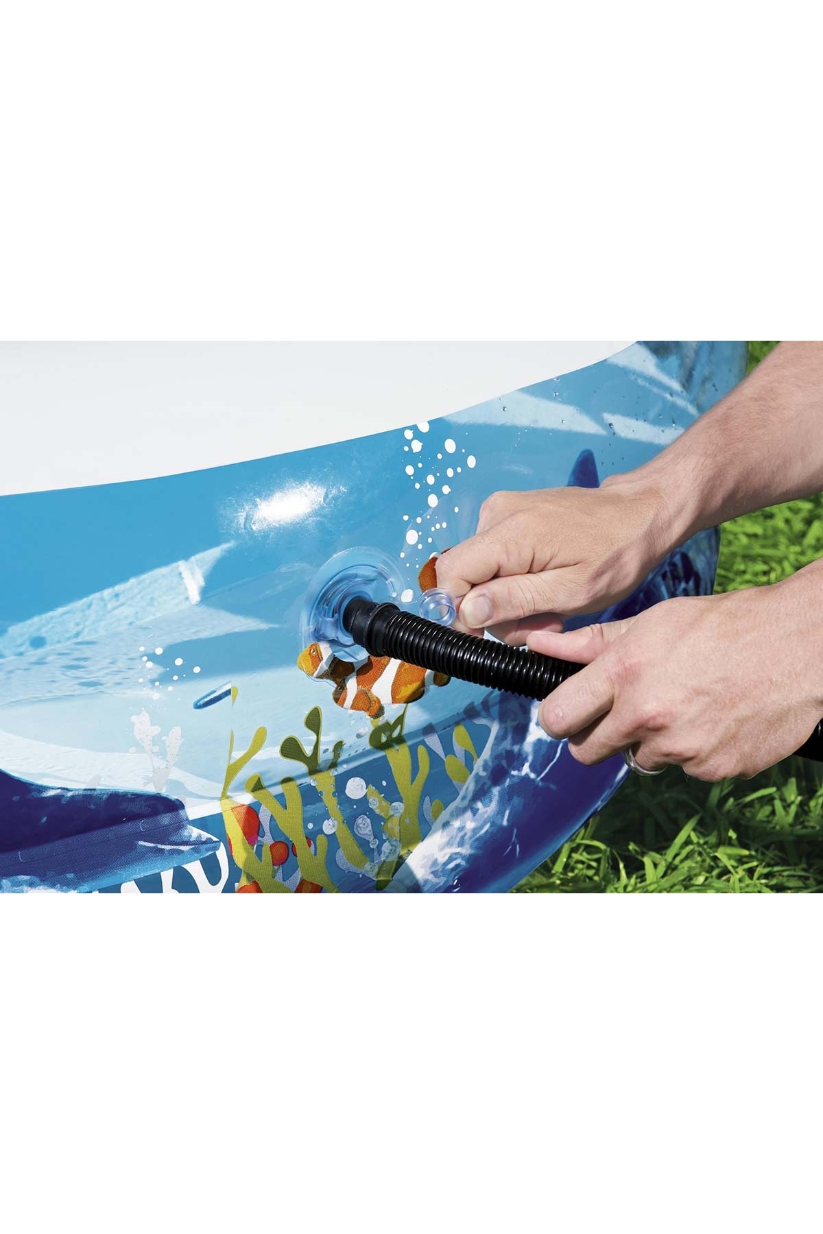 Bestway Desenli Oval Şişme Havuz 54118 fotoğrafı 4 (önizleme)