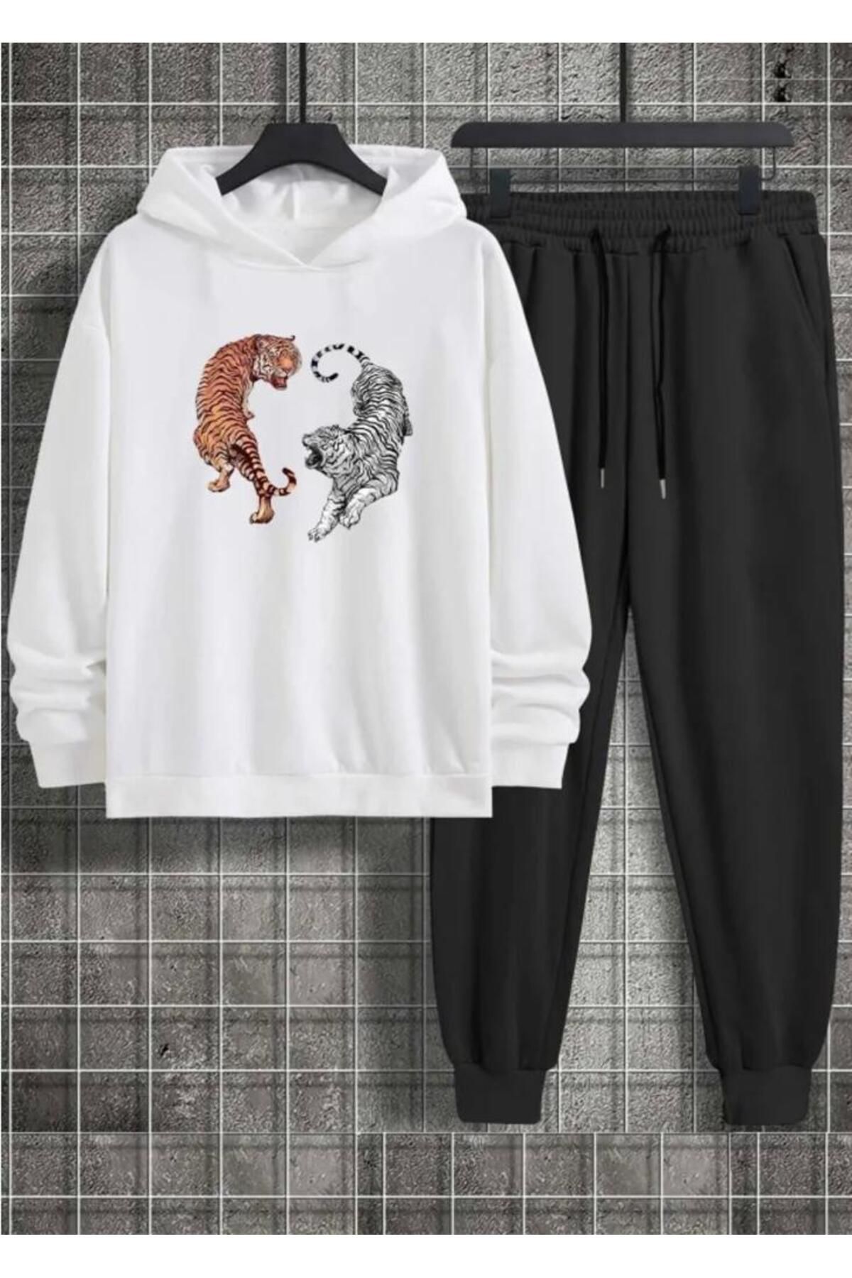Tiger print tracksuit sale
