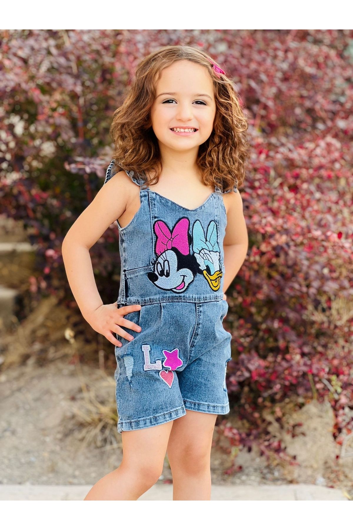 Denim overall deals dress girl