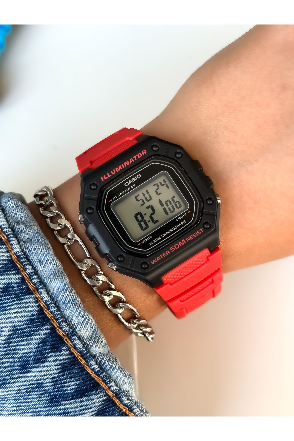 Reloj casio sales illuminator light