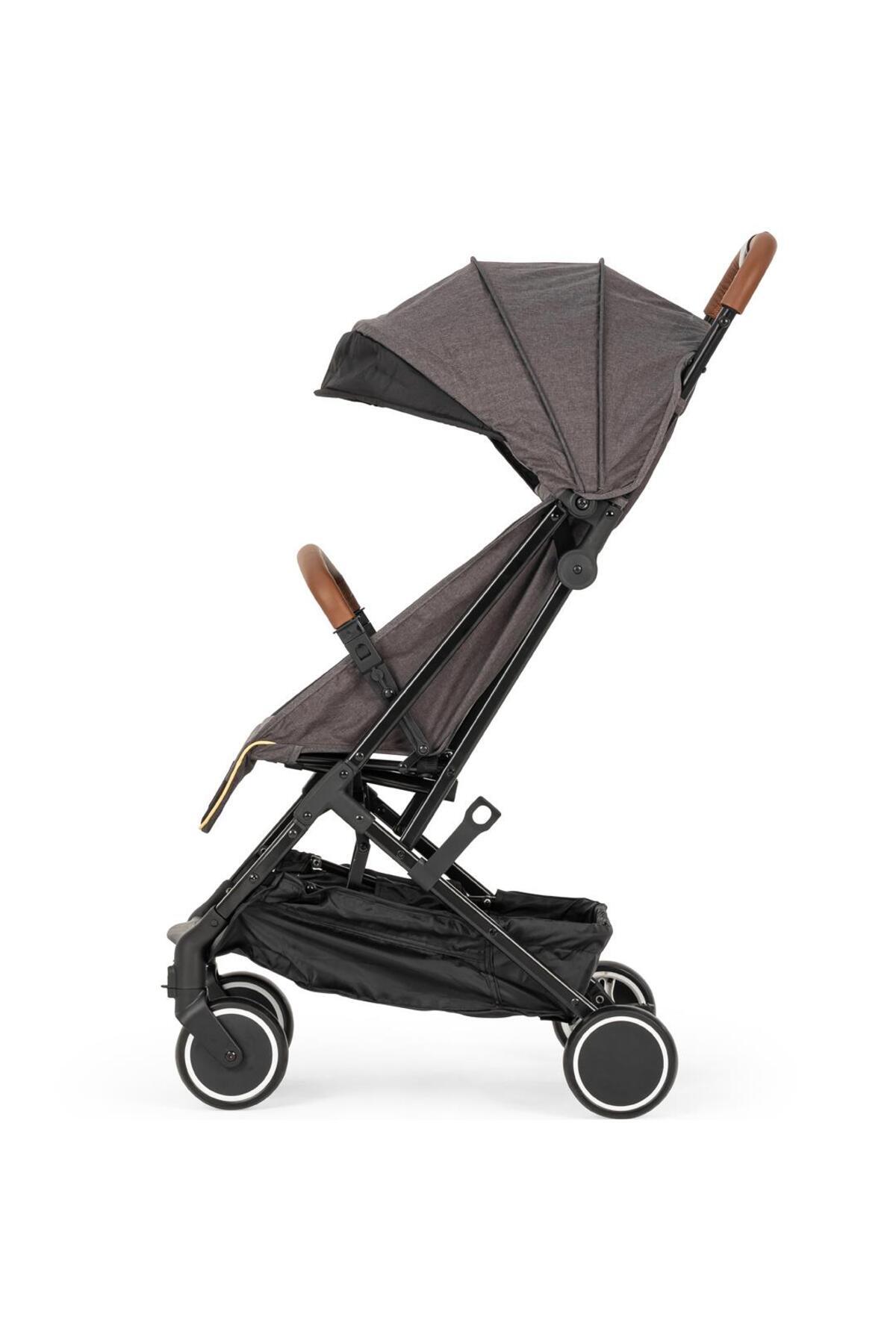 Gulz Mila Tek Elle Kolay Katlanır Kabin Boy Pratik Bebek Arabası fotoğrafı 6 (önizleme)