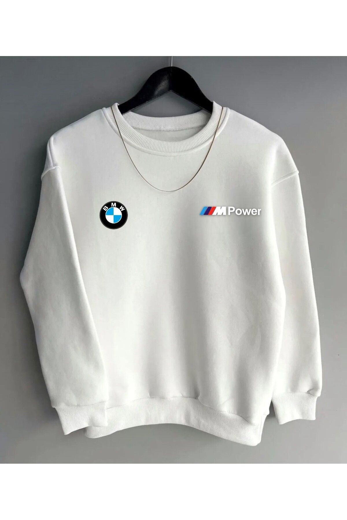 NewCabin-Νέα σεζόν Unisex φούτερ με στάμπα με 3 κλωστές, βαμβακερό πάχος Mpower 1