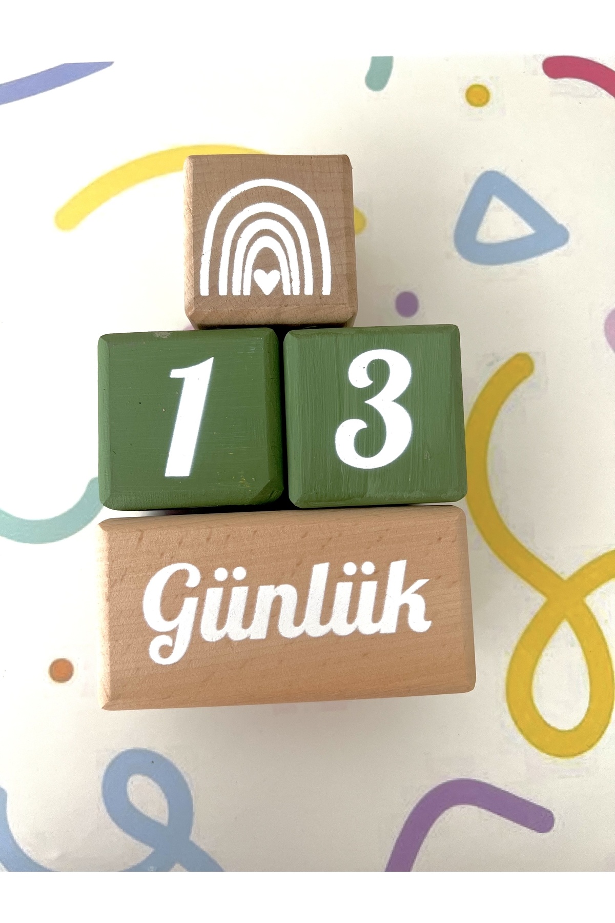 mogokids Bebek anı küpü seti