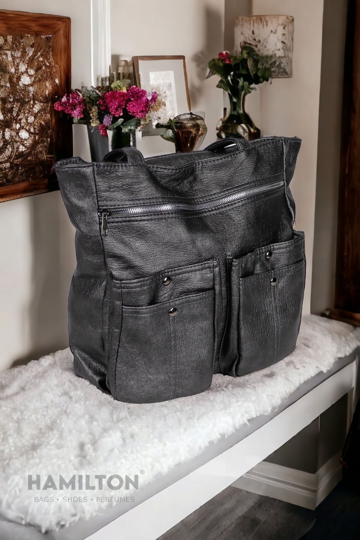Large soft 2025 leather shoulder bag