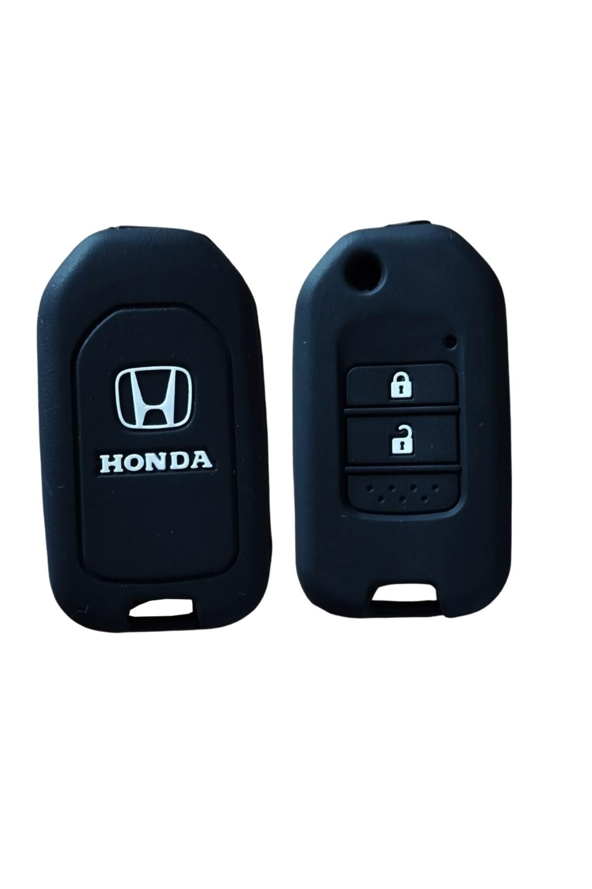 C9-Honda 2 Button Switchblade Civic Accord Jazz Crv Silicone Key Case 1