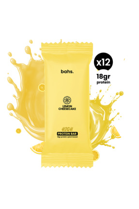 Bahs Yüksek Protein Bar - Lemon Cheesecake 12 adet x 60gr