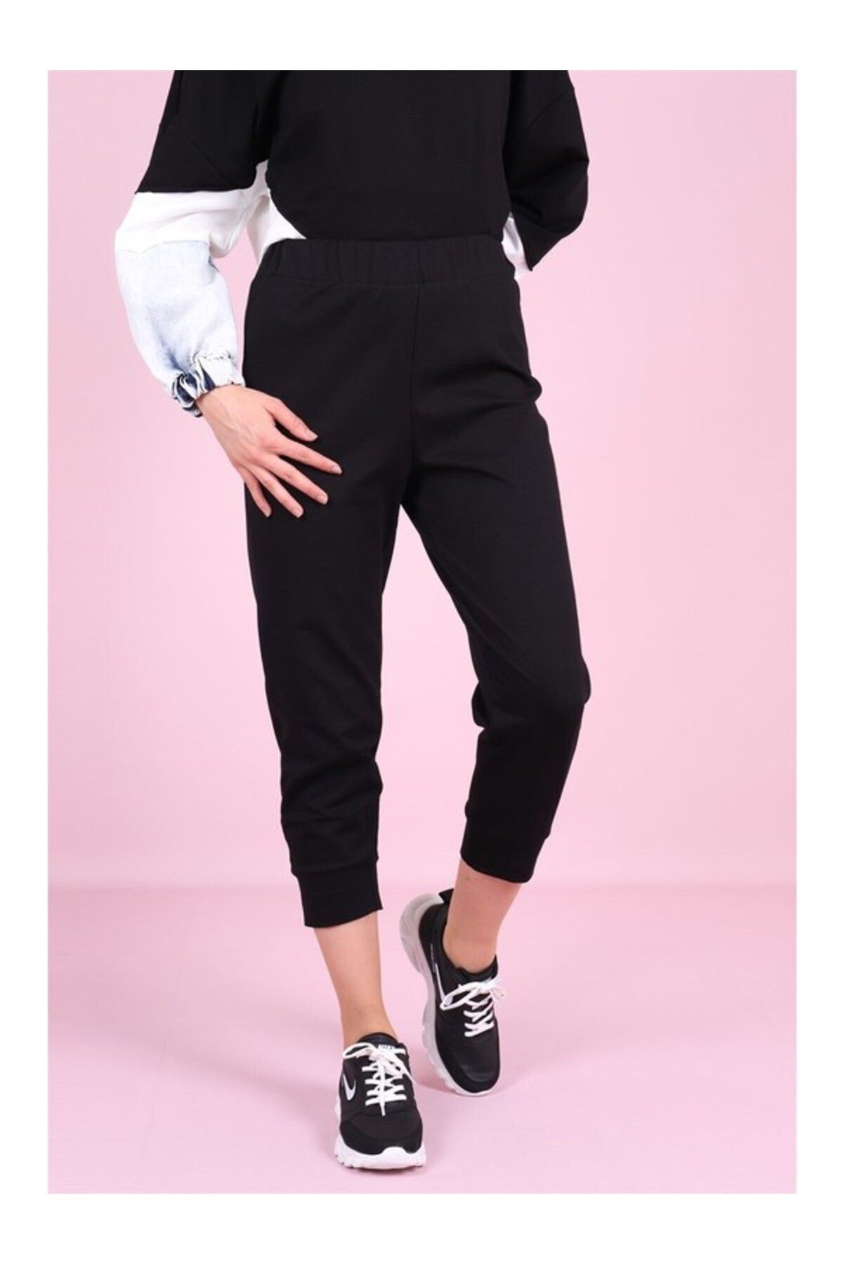 Skinny online leg sweatpants