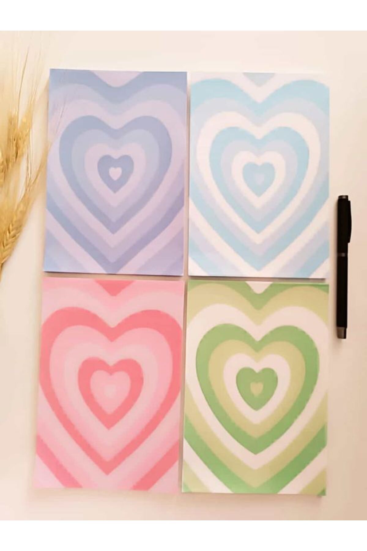 EyER Shoping-Powerpuff 40 Sheets Check Copy Notebook Memo Pad (4pcs) 2