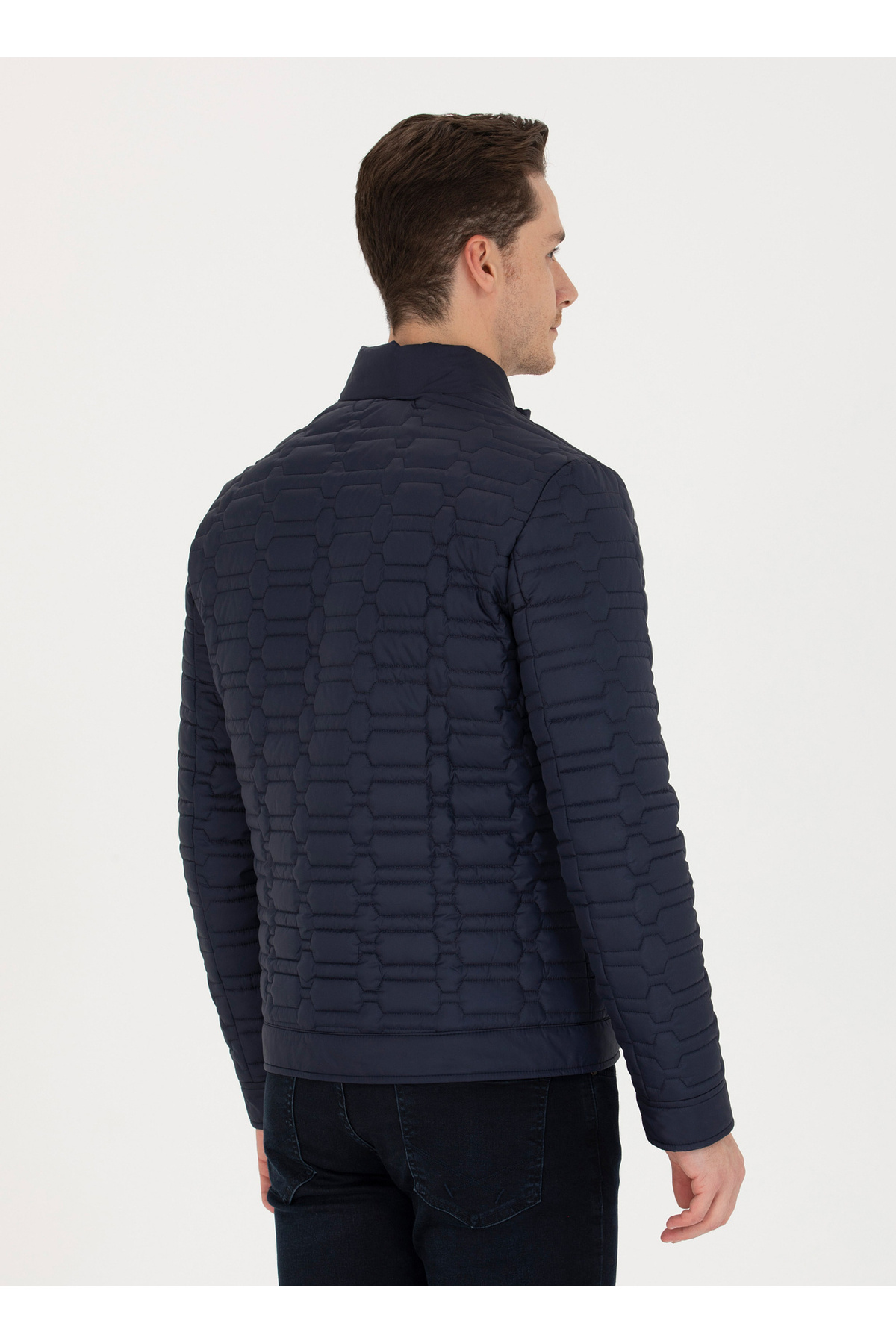 کاپشن مردانه آبی سرمه ای U.S. Polo Assn. | 5003060688 اورجینال - تصویر 5