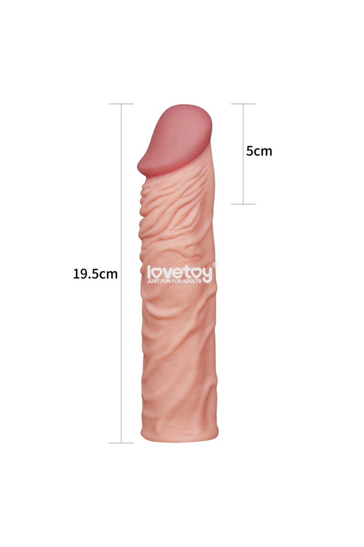 Uzatmalı Dolgulu Realistik Penis Kılıfı 5