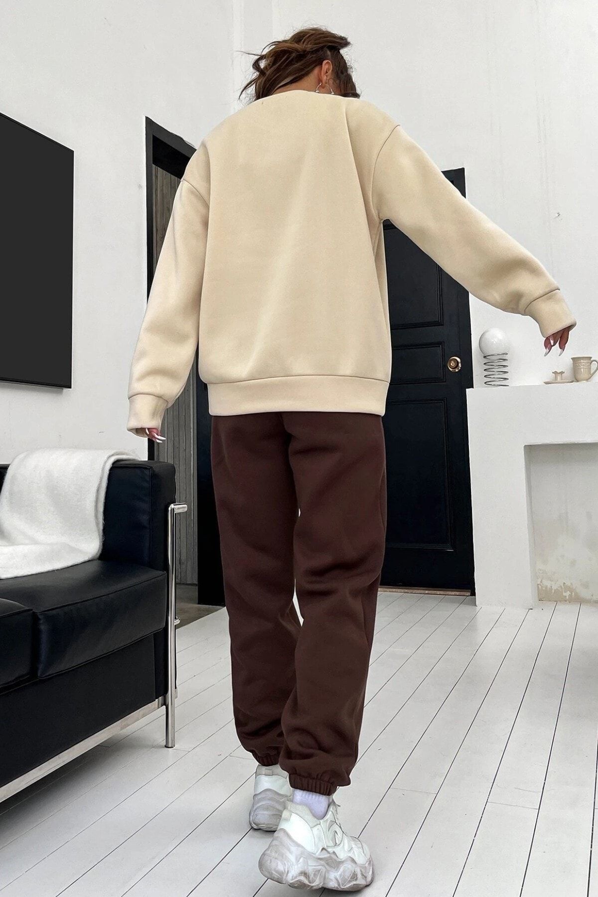 Brown sweatshirt sale and sweatpants