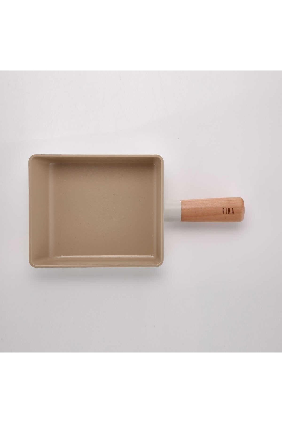NEOFLAM-Fika Cast Aluminum 15 Cm Omelette Pan Beige 4