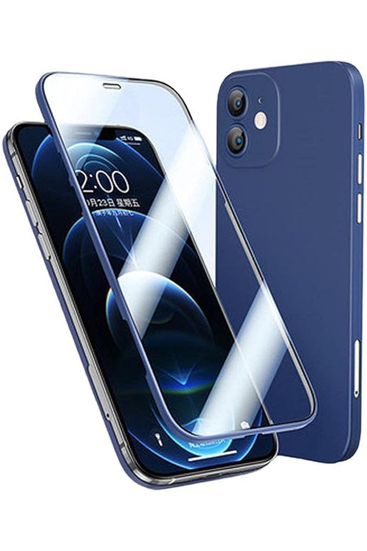Iphone 13 Pro Uyumlu 360 Derece Full Kaplayan Koruma