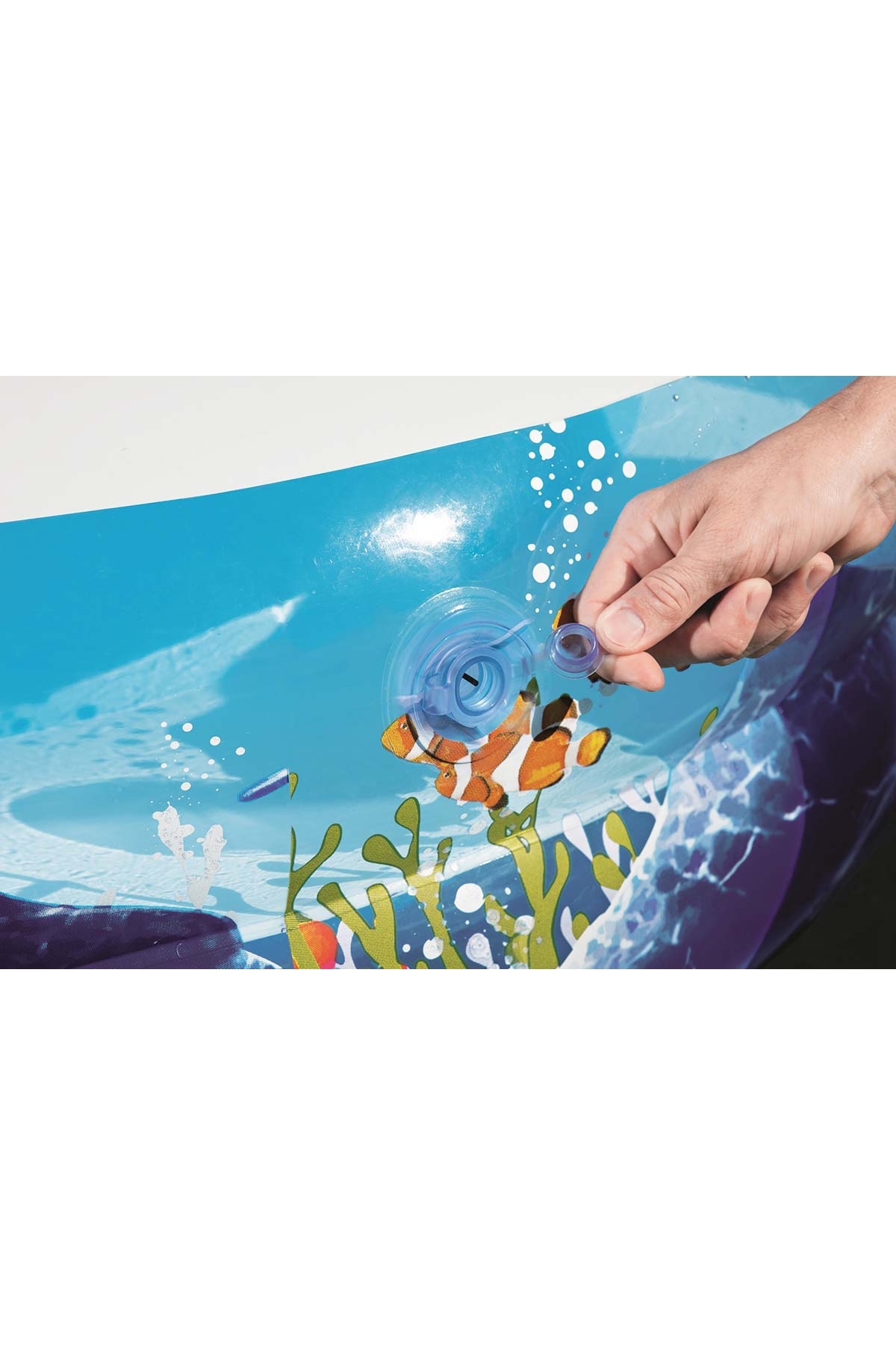 Bestway Desenli Oval Şişme Havuz 54118 fotoğrafı 3 (önizleme)