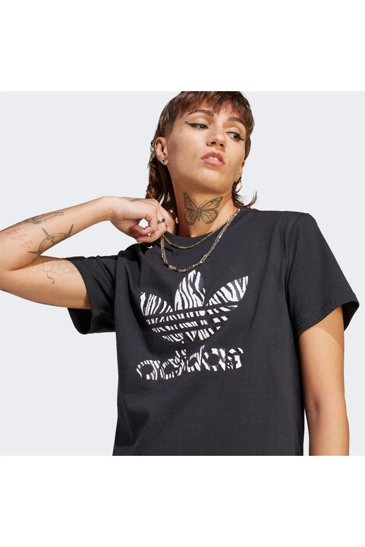 Adidas animal print discount shirt