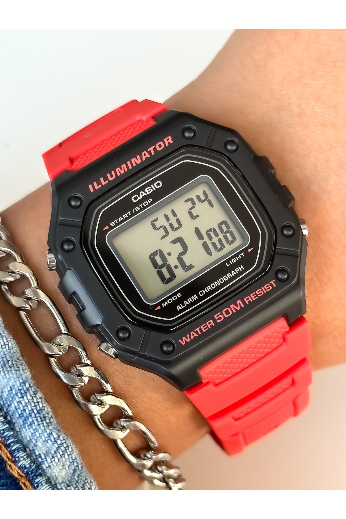 Casio hotsell silicone watch
