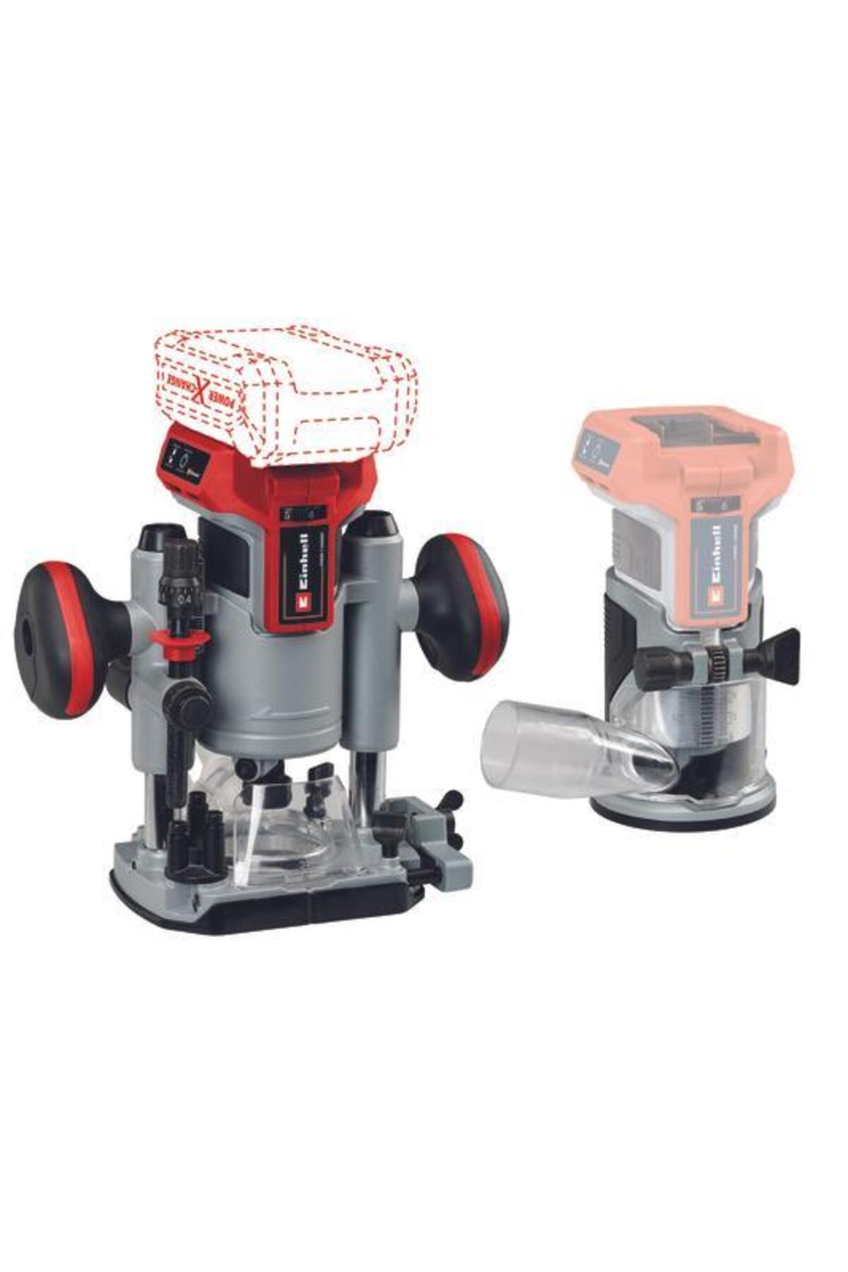 Einhell TP-RO 18 Set Li BL-Solo, Kömürsüz Akülü Dik & Kenar Freze