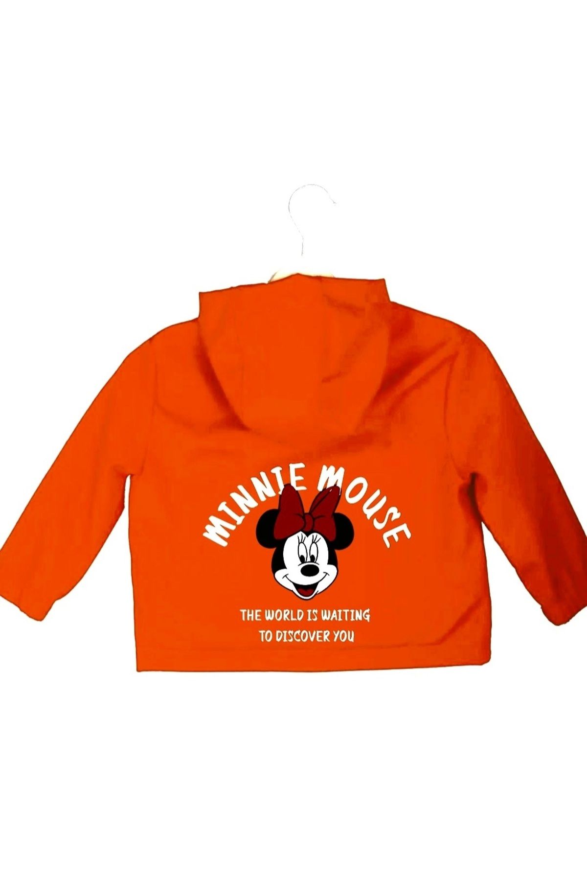 L YYSA Minnie Mouse Printed Girl s Raincoat Trendyol