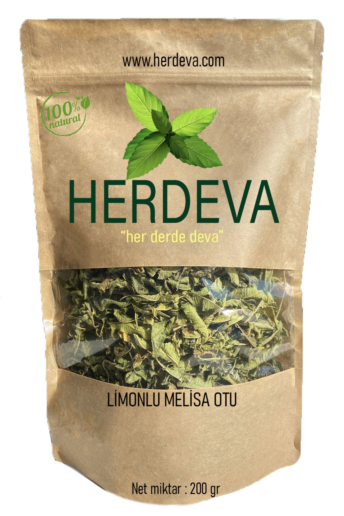 HERDEVA Limonlu Melisa Otu (1.kalite) 200 Gr