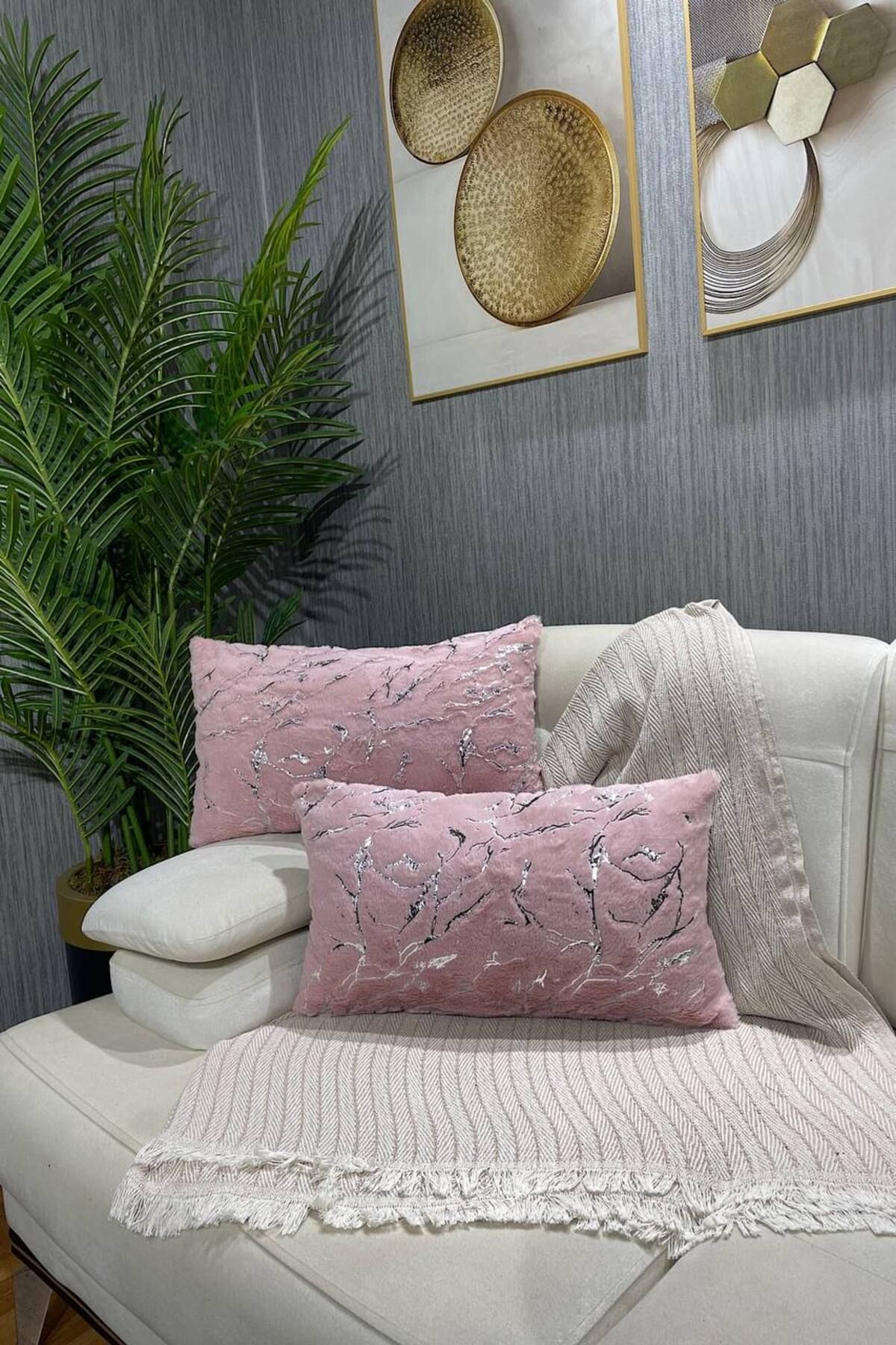 Grey rectangle throw pillow sales