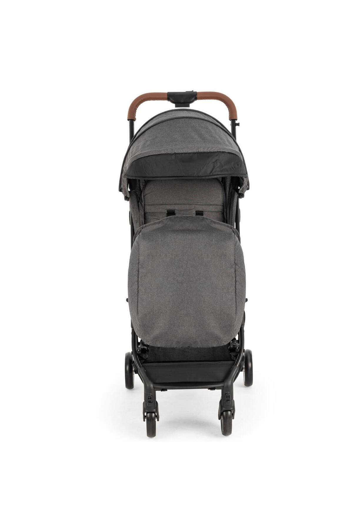 Gulz Mila Tek Elle Kolay Katlanır Kabin Boy Pratik Bebek Arabası fotoğrafı 3 (önizleme)