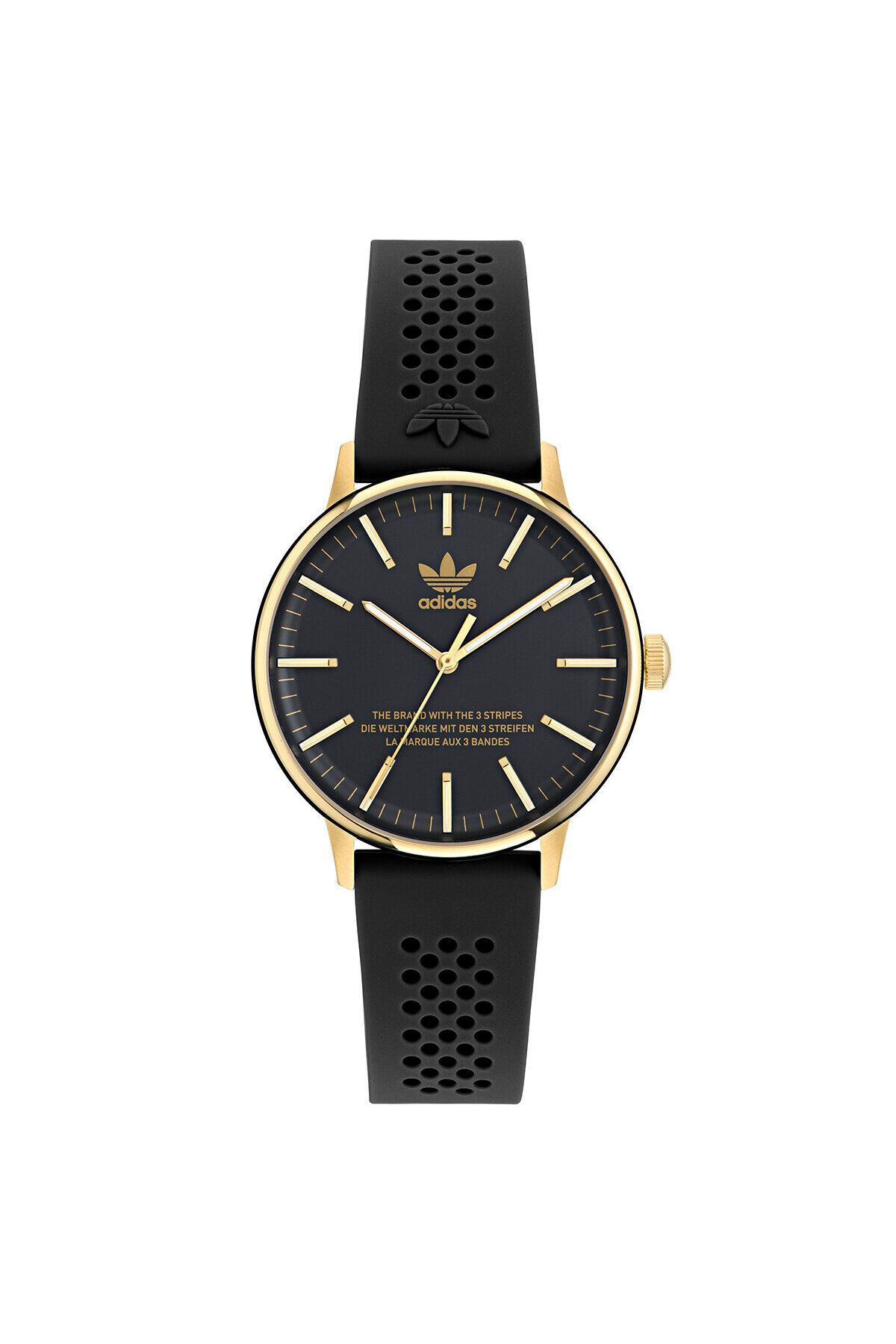Gold adidas watch best sale
