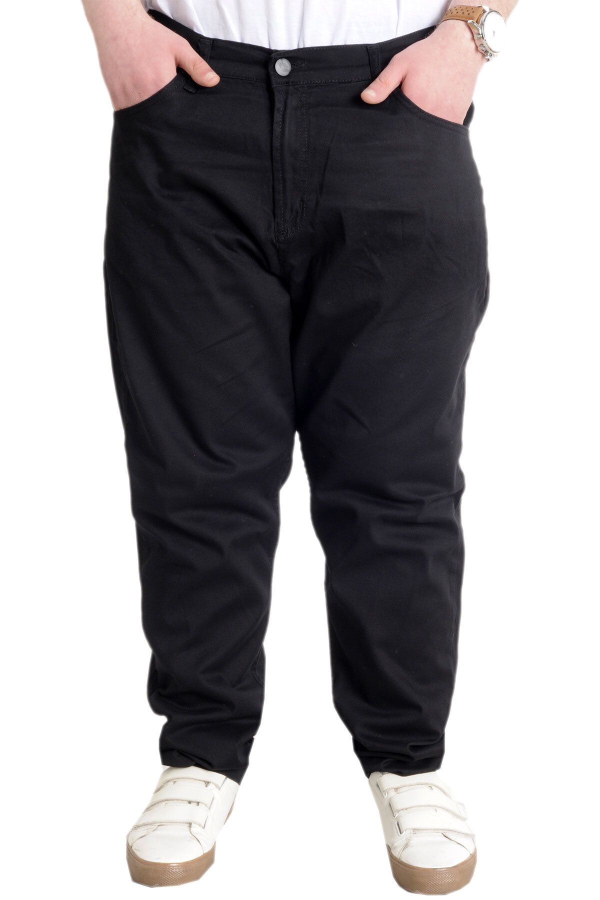 Mode Xl Erkek Pantolon Klasik Golf 23914 Siyah
