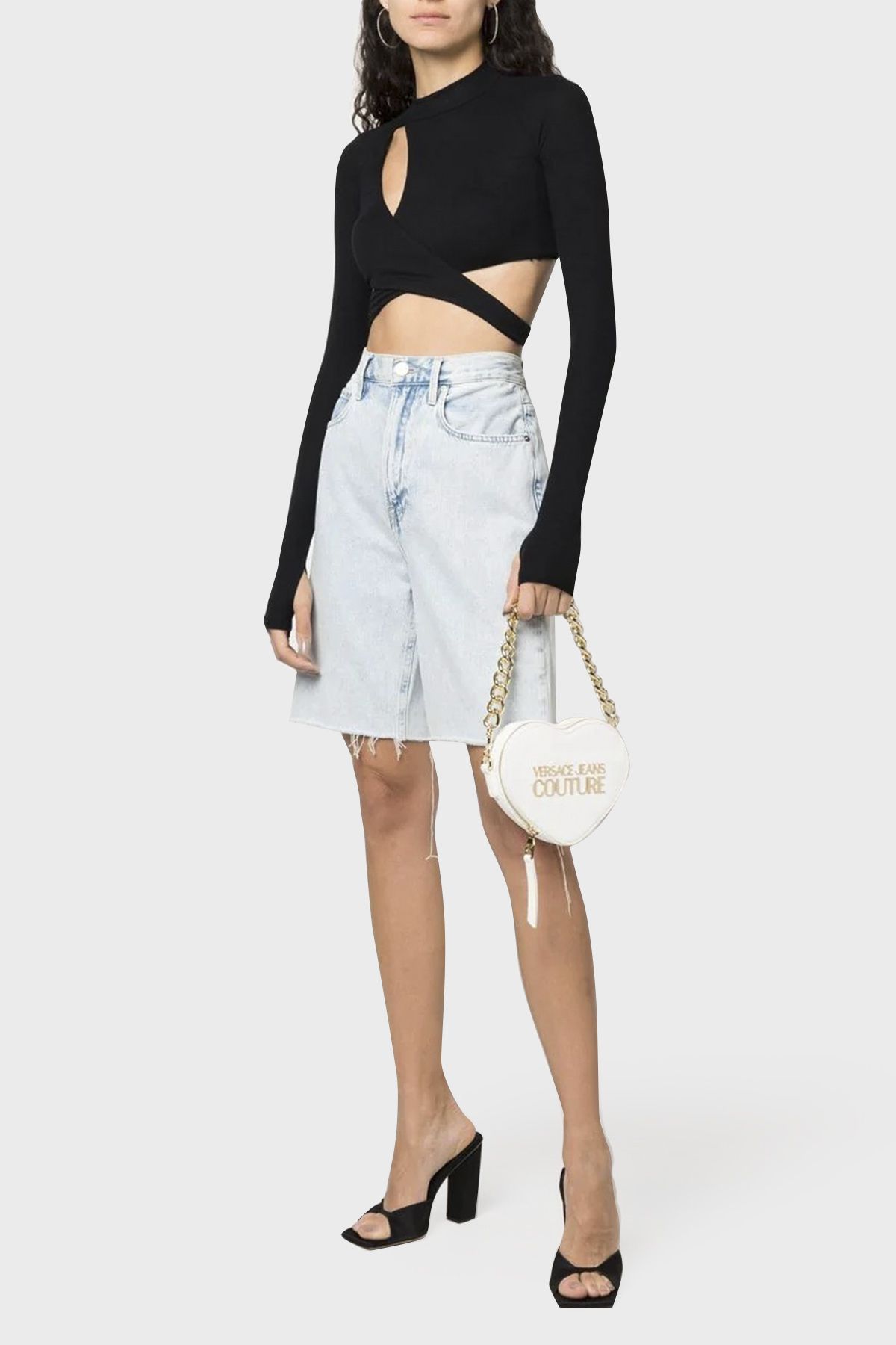 Versace jeans chain bag best sale