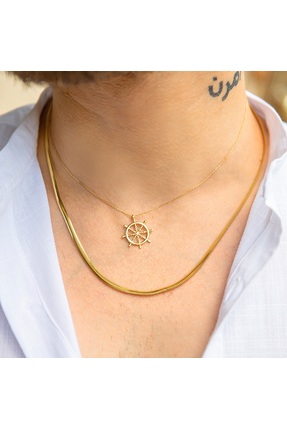 SE Jewellery Altın Kaplama Kararmaz Çelik 2,5 mm Bombe Balık Sırtı Takı Akses...