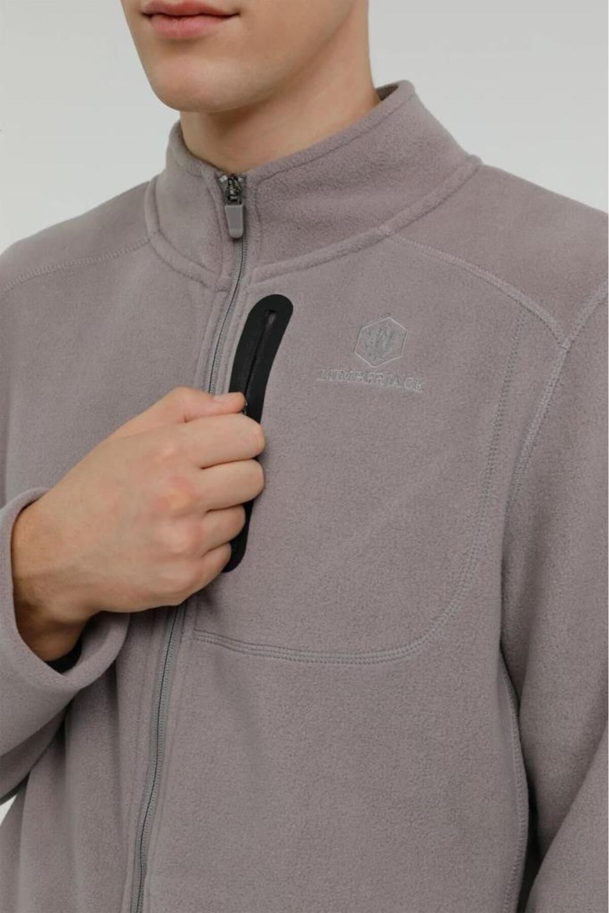 lumberjack-Nordic Men's Light Gray Fleece 7SN165 4
