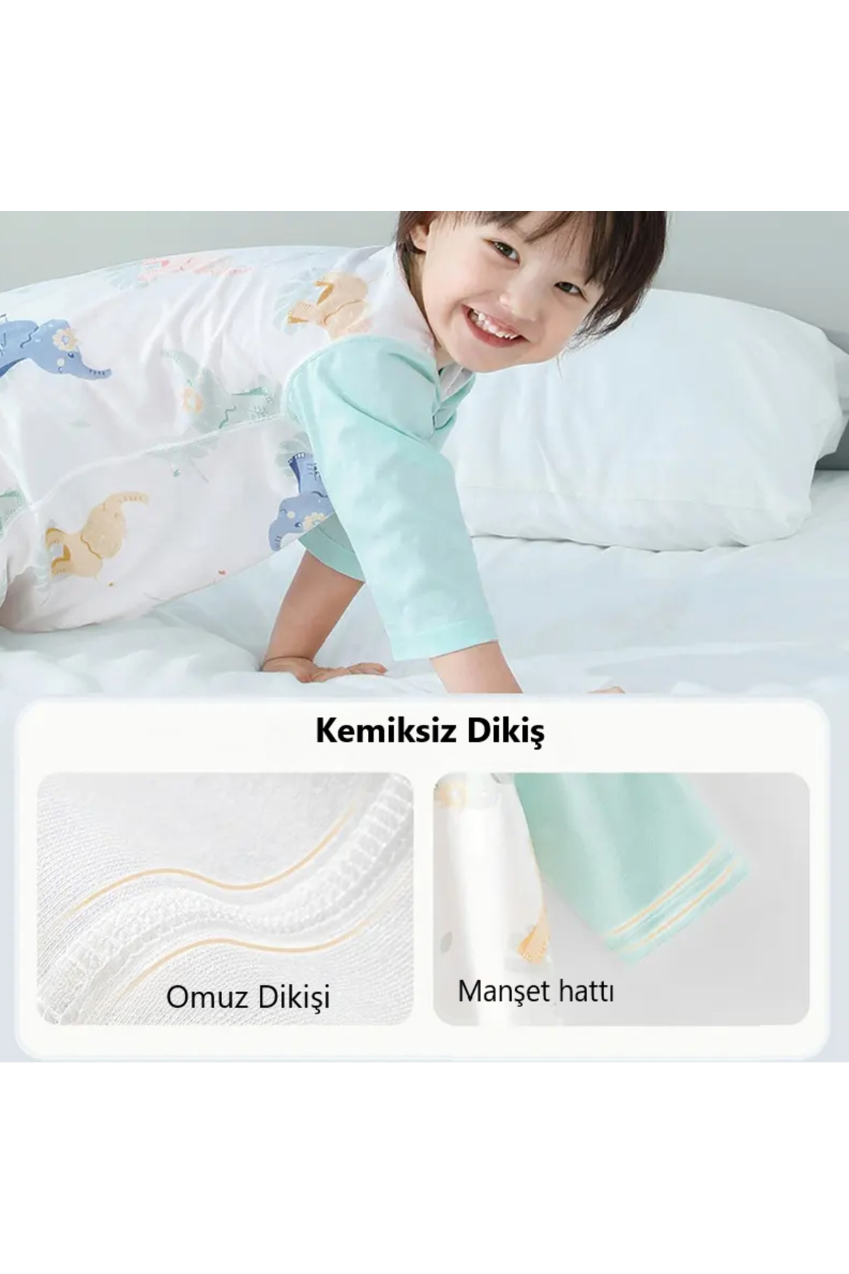 بادی نوزادی پسرانه – دخترانه آبی naynes | 1B702A20 اورجینال - تصویر 3