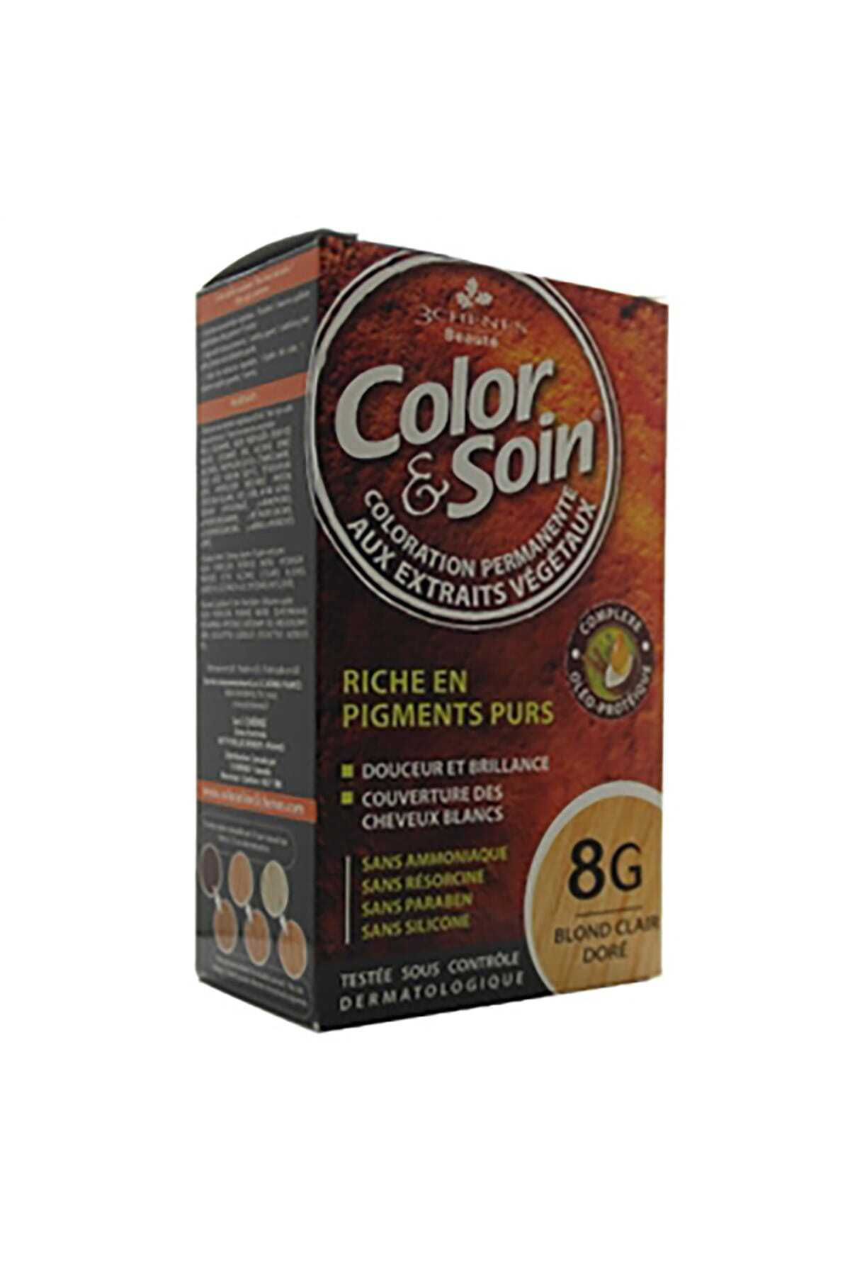 رنگ مو 8G بلوند مسی روشن 3525727539451 Color Soin